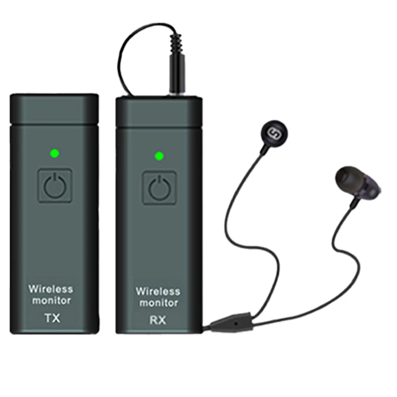 Uhf Draadloos In-Ear Monitorsysteem Professionele Digitale Geluidsfase Uitzending Geluidskaart Buitenzender Ontvanger