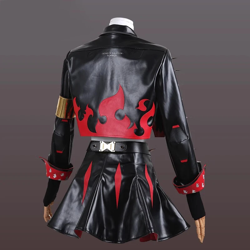 سلسلة كولاب التأثيرية الأبيض من Burnice: لعبة Zenless Zone Zero ZZZ Burnice White أزياء تنكرية للهالوين أزياء كرنفال للبالغين