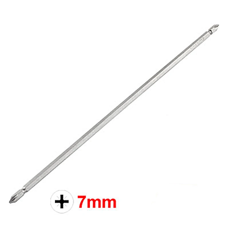 1pc 30cm Long PH2 Phillips Crosshead Double Ends Tips Screwdriver Bit 1/4\