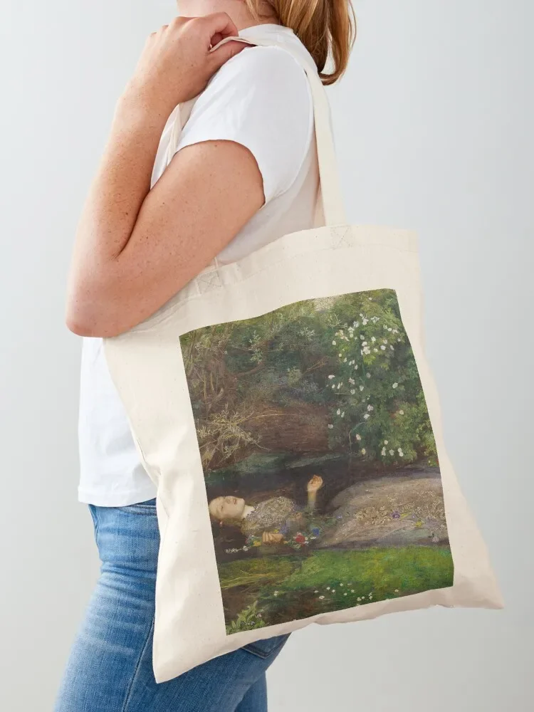 John Everett Millais - Ophelia Tote Bag cute pouch bag Big bag Reusable bags