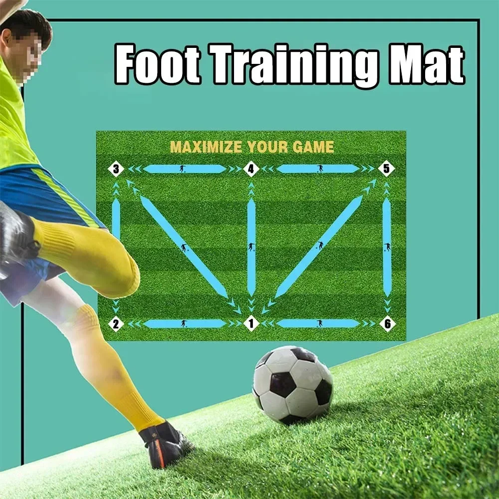 Soccer Training Mats Non-slip Foldable Household Adult Children Indoor Outdoor Soccer Carpet Training Mats