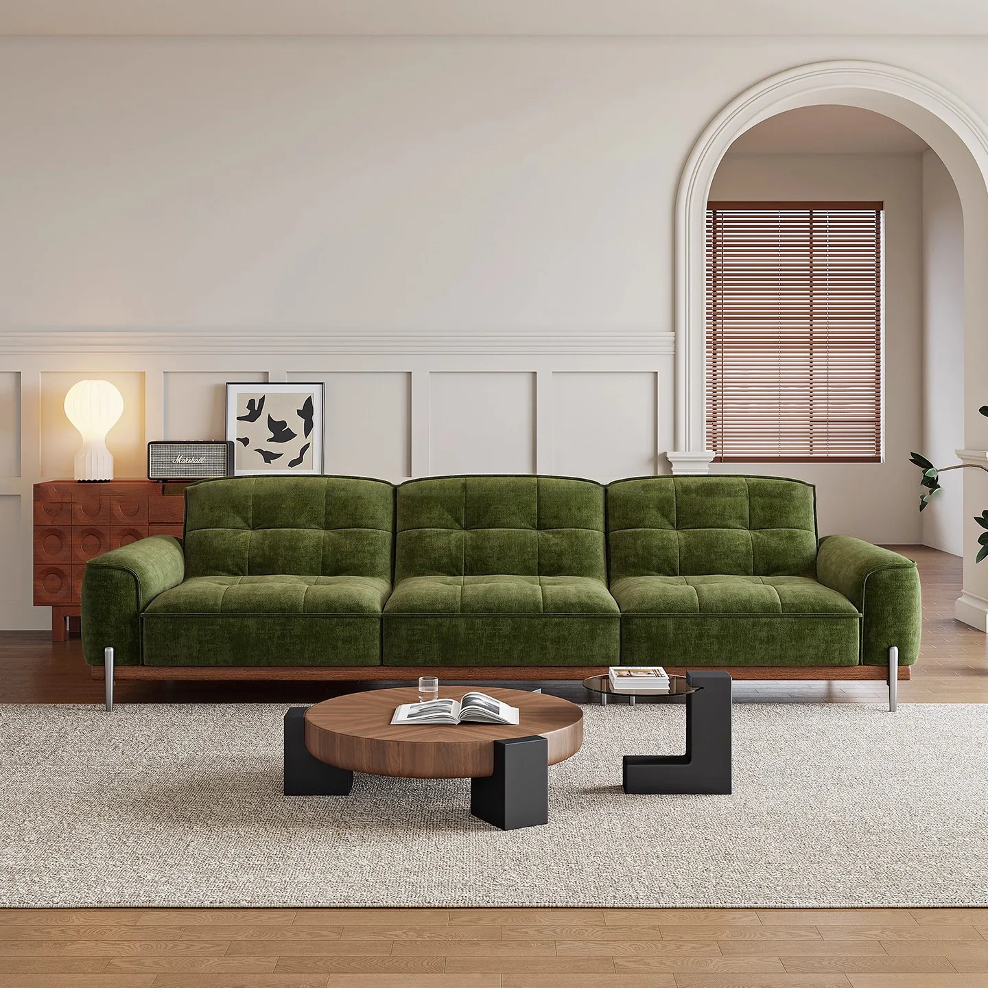 Function Space-saving small sofa upholstered small living