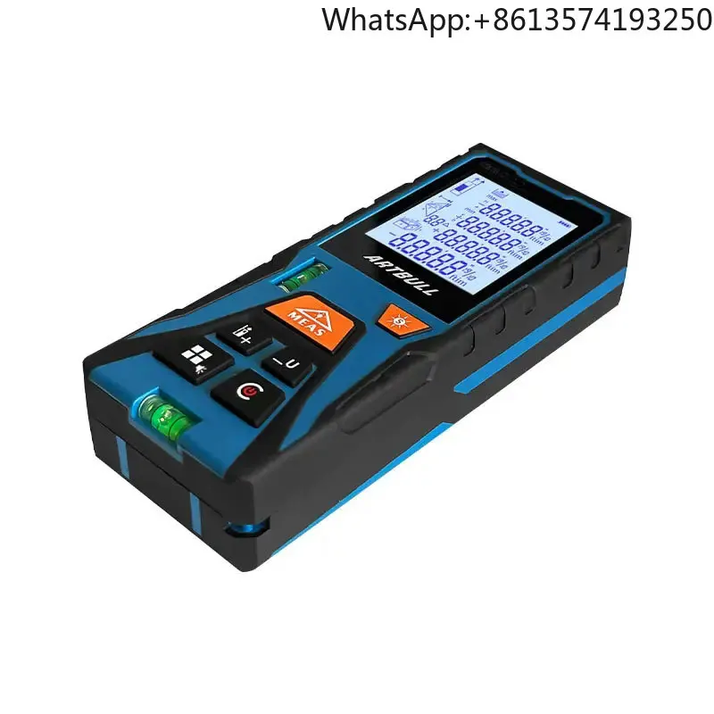 

ARTBULL Digital Red Laser Tape Measure 50M Laser Distance Meter Rangefinder With Horizontal