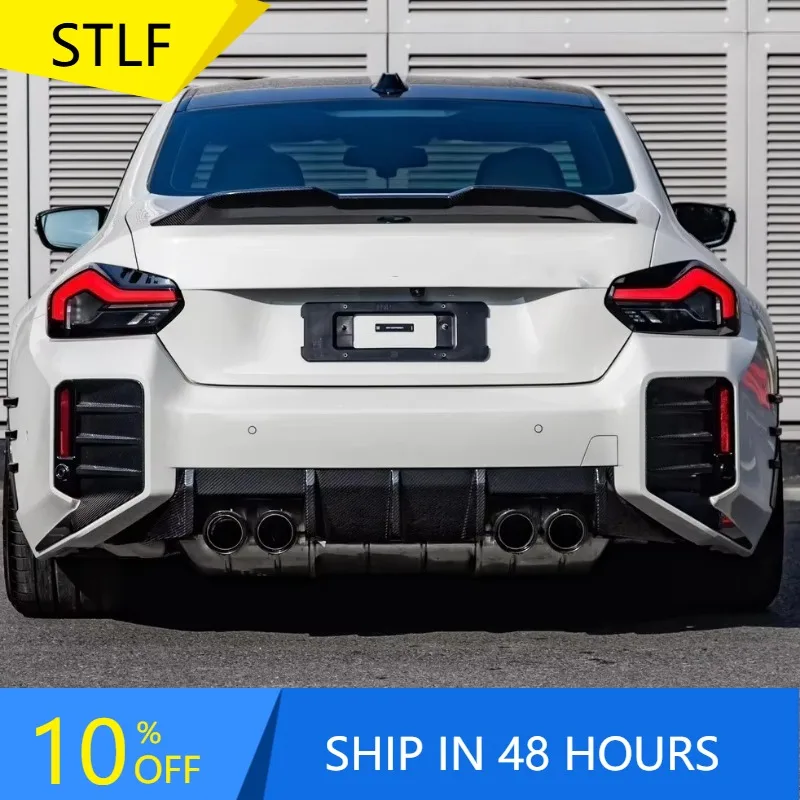 

Zuimi High-end Diffuser For M2 G87 Car Small Surround Exterior Modified Rear Bar Spoiler MP Dry Carbon Fiber Rear Lip