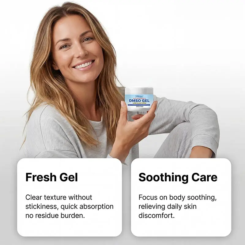 South Moon DMSO Gel Mild Gentle Formula Soothes Nourishes Full-Body Skin Easy-To-Apply For Comfortable Daily Body Care Relief
