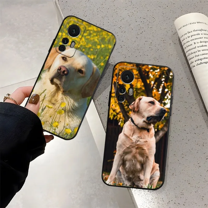 Labrador Dog Phone Case Shell For Redmi Note 12S 12 11 10 7 8 9 T 10A A2 Pro Plus Back Silicone Cover