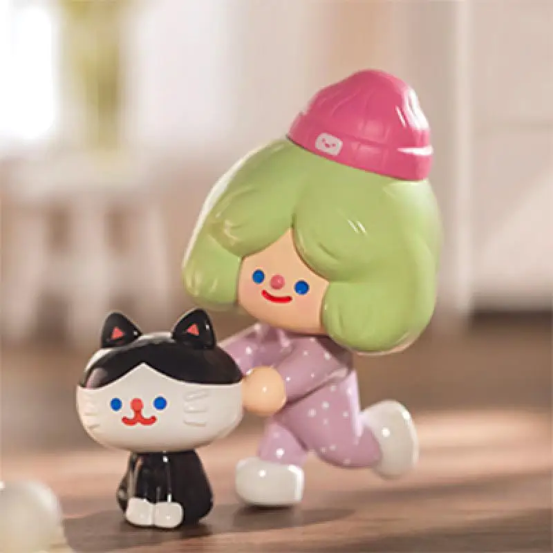 ユニコーンを見つける RiCO ハッピーデイリーシリーズアニメアクションフィギュア推測バッグ飾り置物家の装飾デスクトップ人形モデルガールギフト