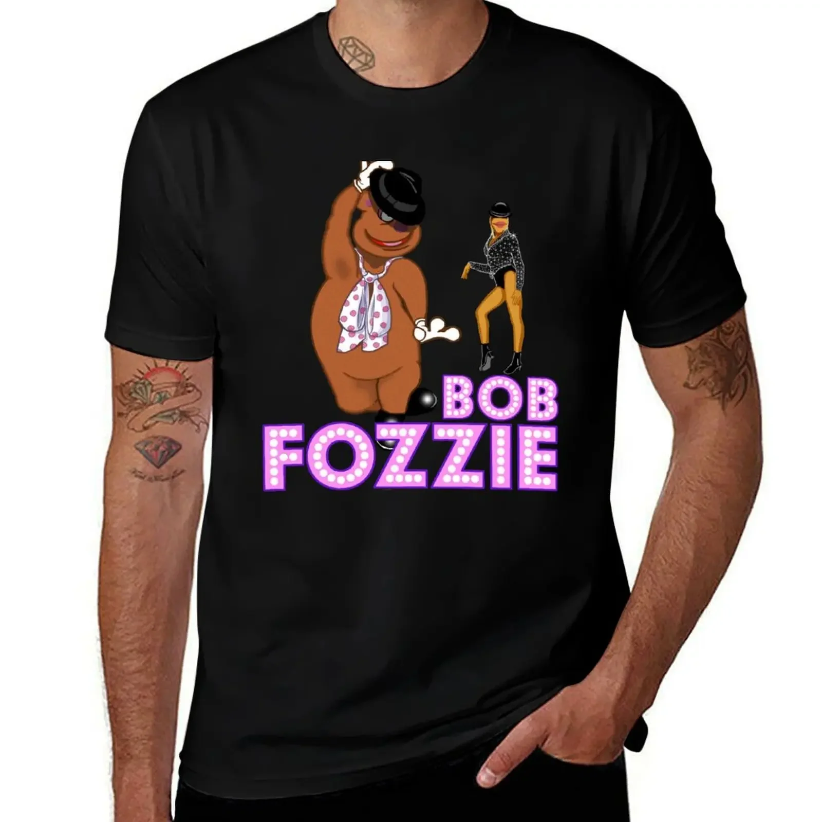 Bob Fozzie T-Shirt Blouse plus size tops cotton man t-shirts custom shirt mens vintage t shirts