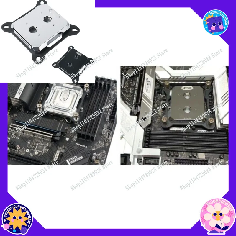 ICE-CT3 CPU water cooling head, support LGA1700/1851 AMD4/5