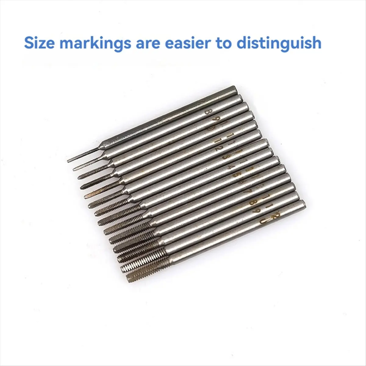 

Набор метчиков и матриц для часов, 14 метчиков, винтовая пластина 0,7 мм 2 мм, инструменты для резки микровинтовой резьбы для ремонта пластины часов и беседки