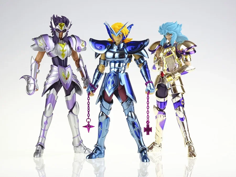 

CS Model Saint Seiya Myth Cloth EX Metal Silver Saints Cepheus Albione Lyra Crateris Movable Action Figure Armor Toys Gifts