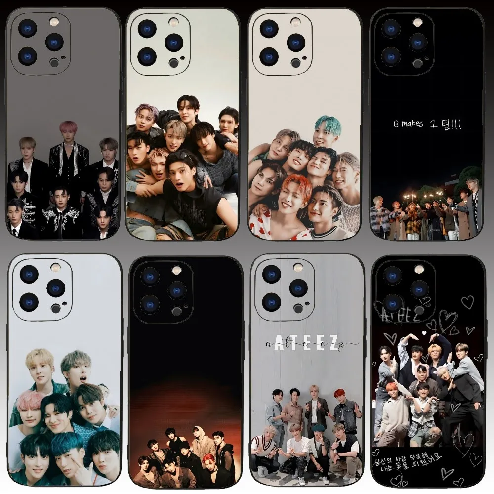 Рабочий чехол для телефона A-Ateez для Iphone 15, 11, 13, 14 Pro Max 7, 8 Plus X Xr Xs Max Se2020 12 mini, чехол