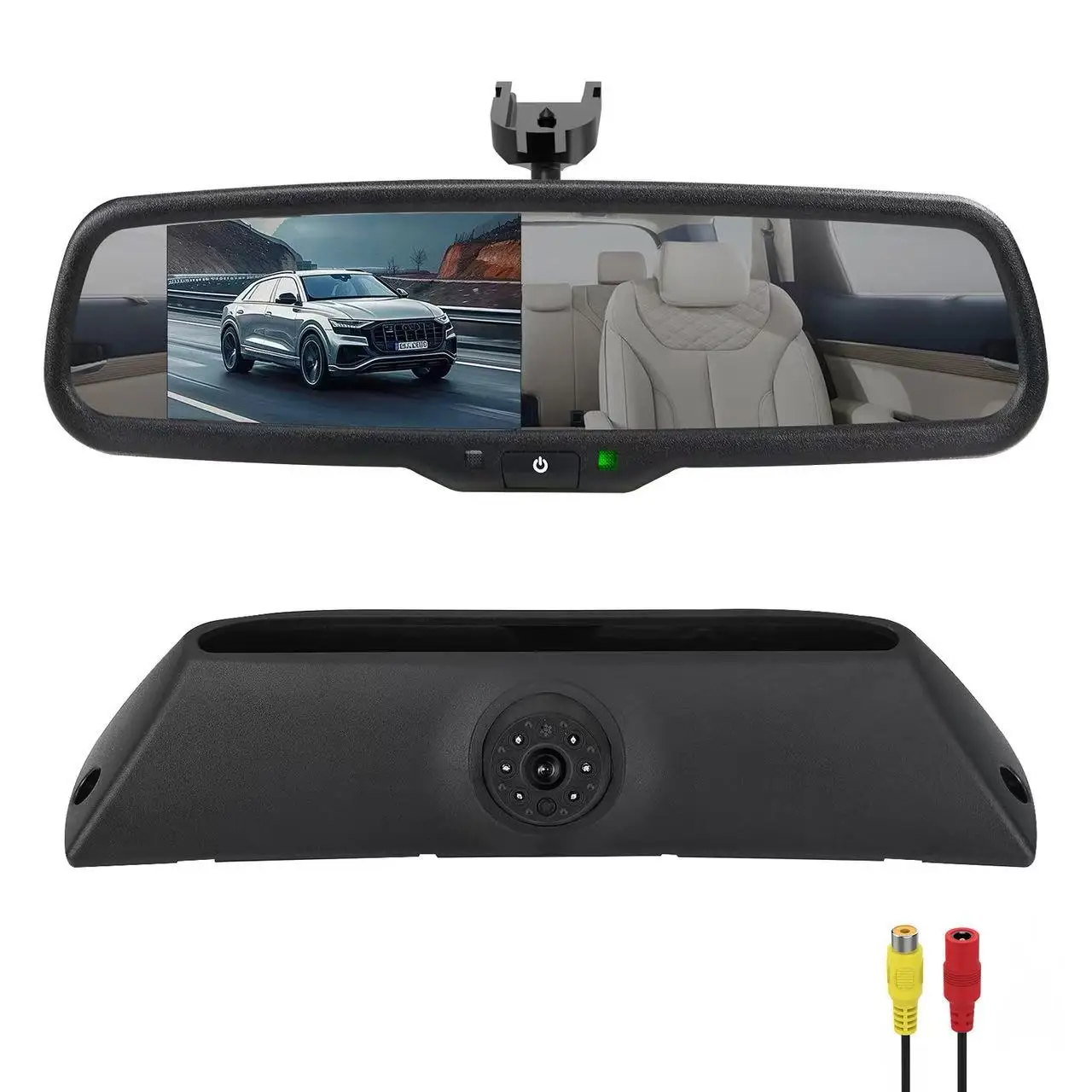 

AHD720P,The Iveco Daily 4 Gen 2011-2014 high-definition rearview camera is equipped with a 4.3-inch rearview mirror