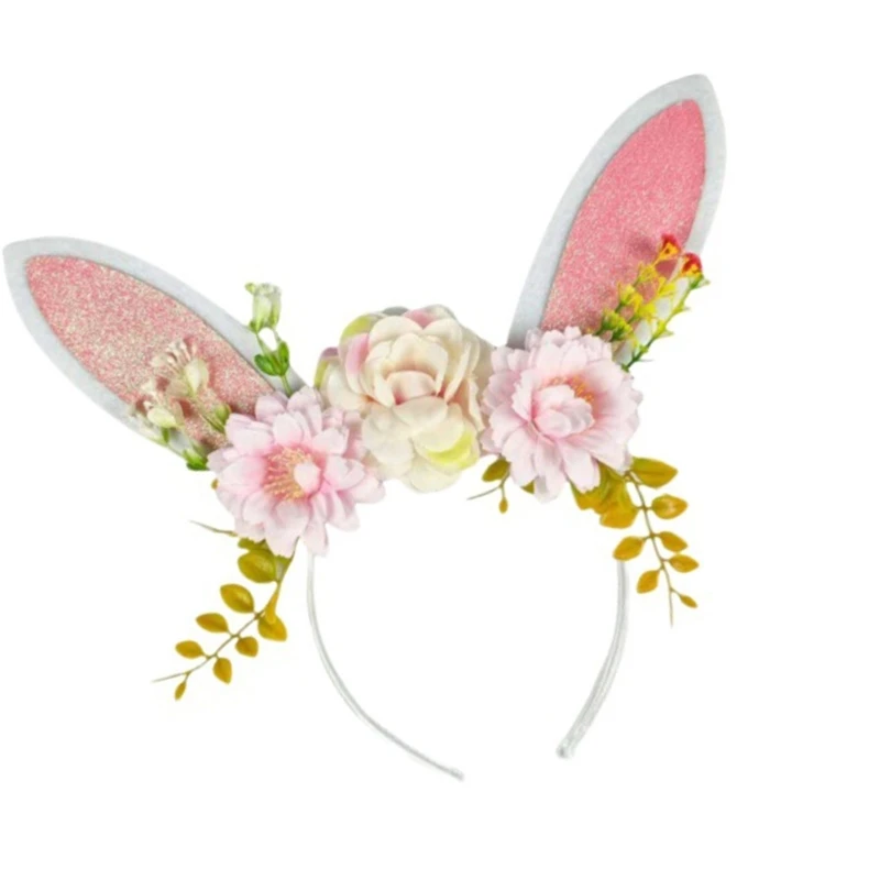 Role Hare Ear Headpiece Flexible Wire Structure Themed Party Accessory For many Ages