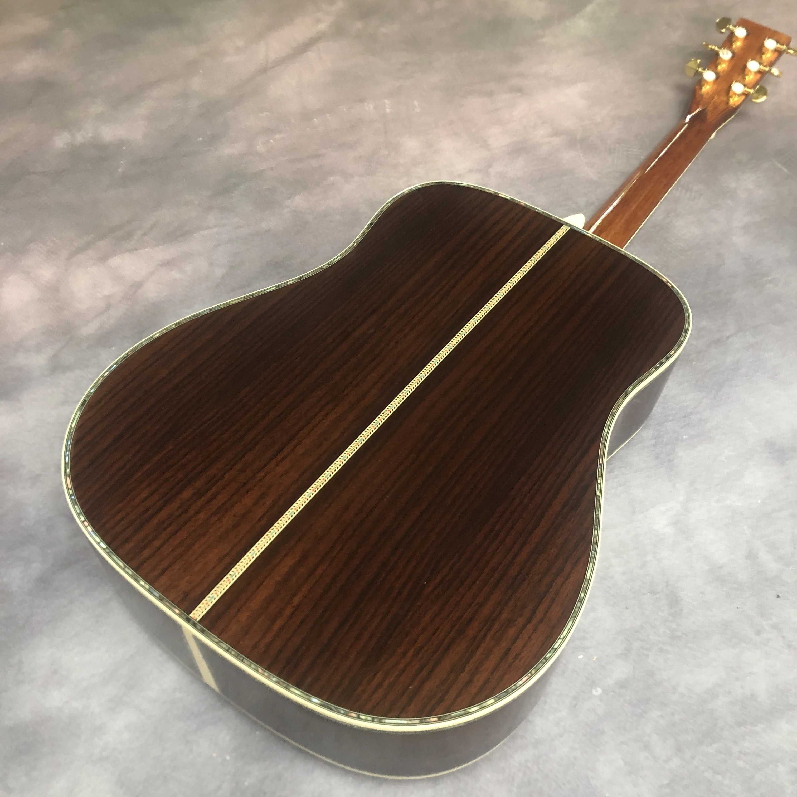 Christmas discount D45 series solid wood polished acoustic guitar