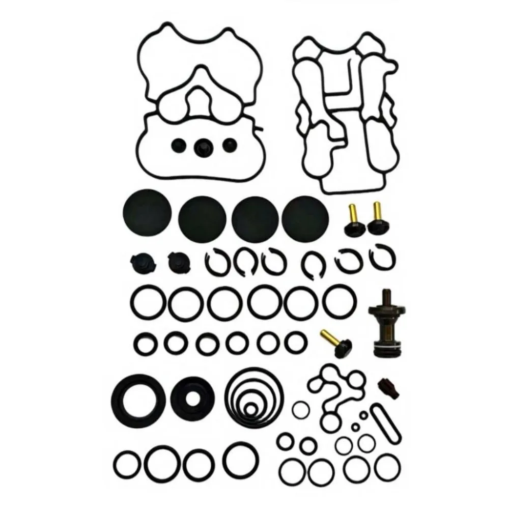 For FAW Jiefang J7 Truck Part Integrated Dryer Repair Kit Solenoid Valve 6 Circuit Exhaust Check Leakage Pressure Limiting Valve