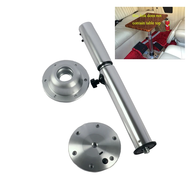 Adjustable Height Telescopic RV Table Leg, Space-Saving Table Mount and Stowable Support Bracket for Motorhomes and Camper