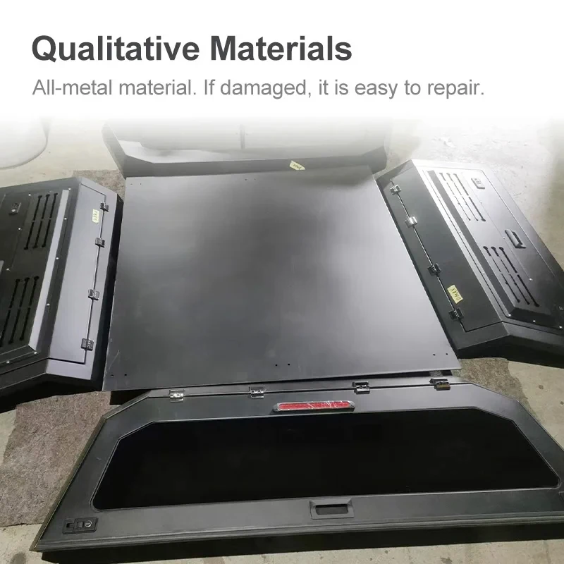 

Factory Direct Sale Waterproof Manganese Steel Canopy, Pickup Truck Hardtop Topper