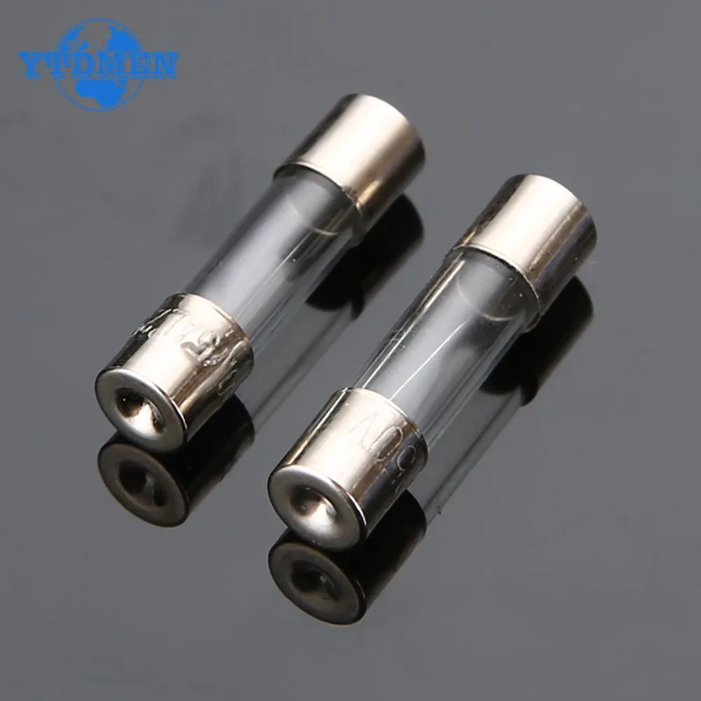 100pcs/box 5x20mm Quick Blow Glass Tube Fuses Car Glass Tube Fuses Assorted Kit 0.25 0.3 0.5 0.75 1 2 3 4 5 6A 0.25A-6A