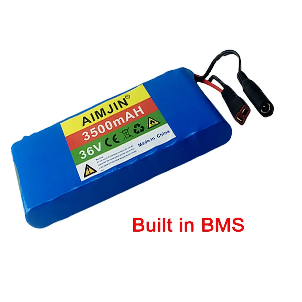 36V 3500mAh 10S1P 18650 Lithium-ion Battery Pack, Electric Bicycle, Electric Scooter Battery Pack