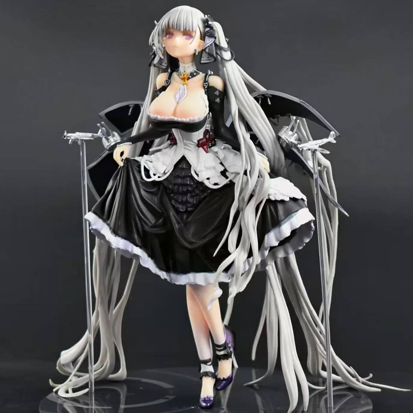 

Beautiful Girl Series Azur Blue Route GK Awesome Carrier-based Aircraft Ship Girl 1/7 Statue Model Boxed Figure Trendy Gifts
