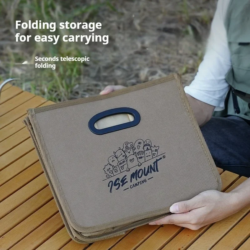 Outdoor Large Capacity Storage Box Storage Bag Camping Travel Items Folding Multifunctional Storage Bag Camping Supplies Gear