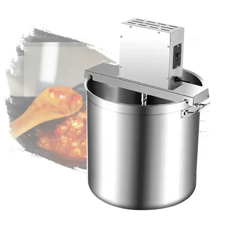 Hot Pot Bottom Material Stir-Fry Machine Commercial Automatic Stir-Fry Sauce Machine For Chili Bean Sauce Stuffing Mixer
