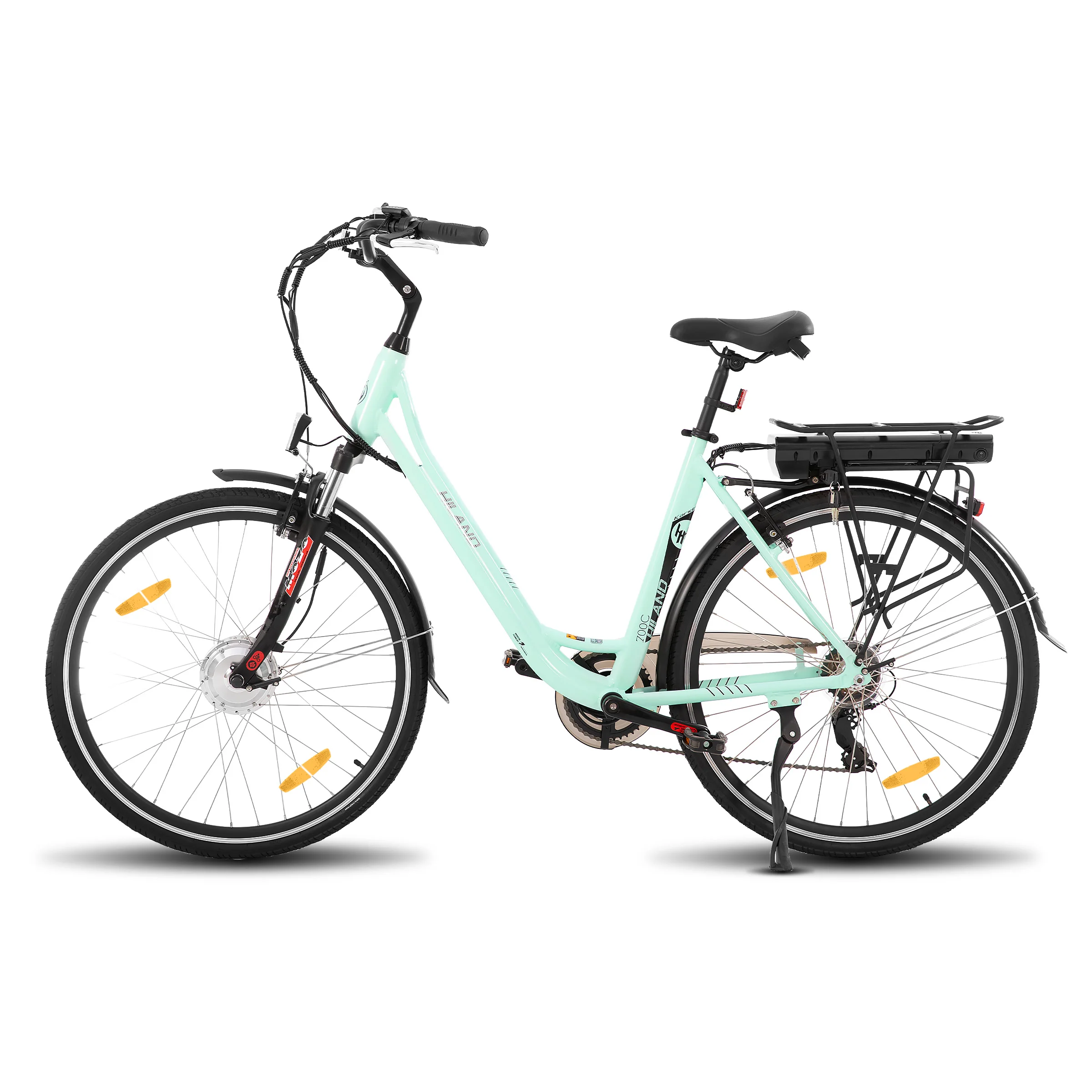 

Hiland EU Warehouse Low Entry Electric City Bike 36V 7.8Ah Lithium Battery Electric Bike 250W 36V Electric Bicycle