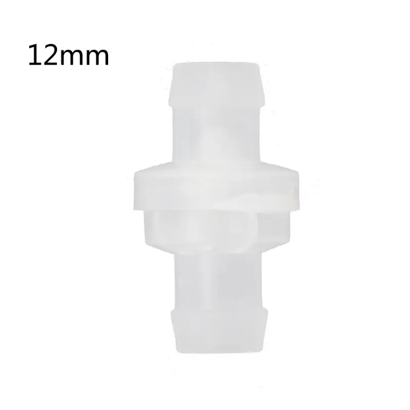 Plastic One-Way Non-Return Water Inline Fluids Check Valves for Fuel Gas Liquid 4XFD