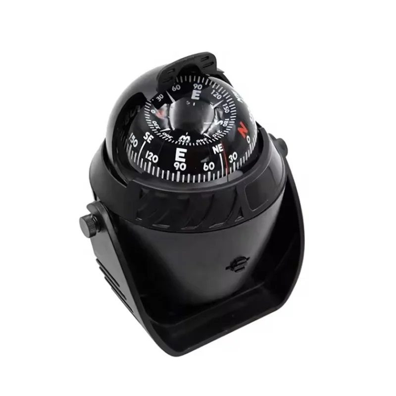 Nautical Compass LC760 Compass Ball For Vehicles And Boats With Magnetic Declination Adjustment