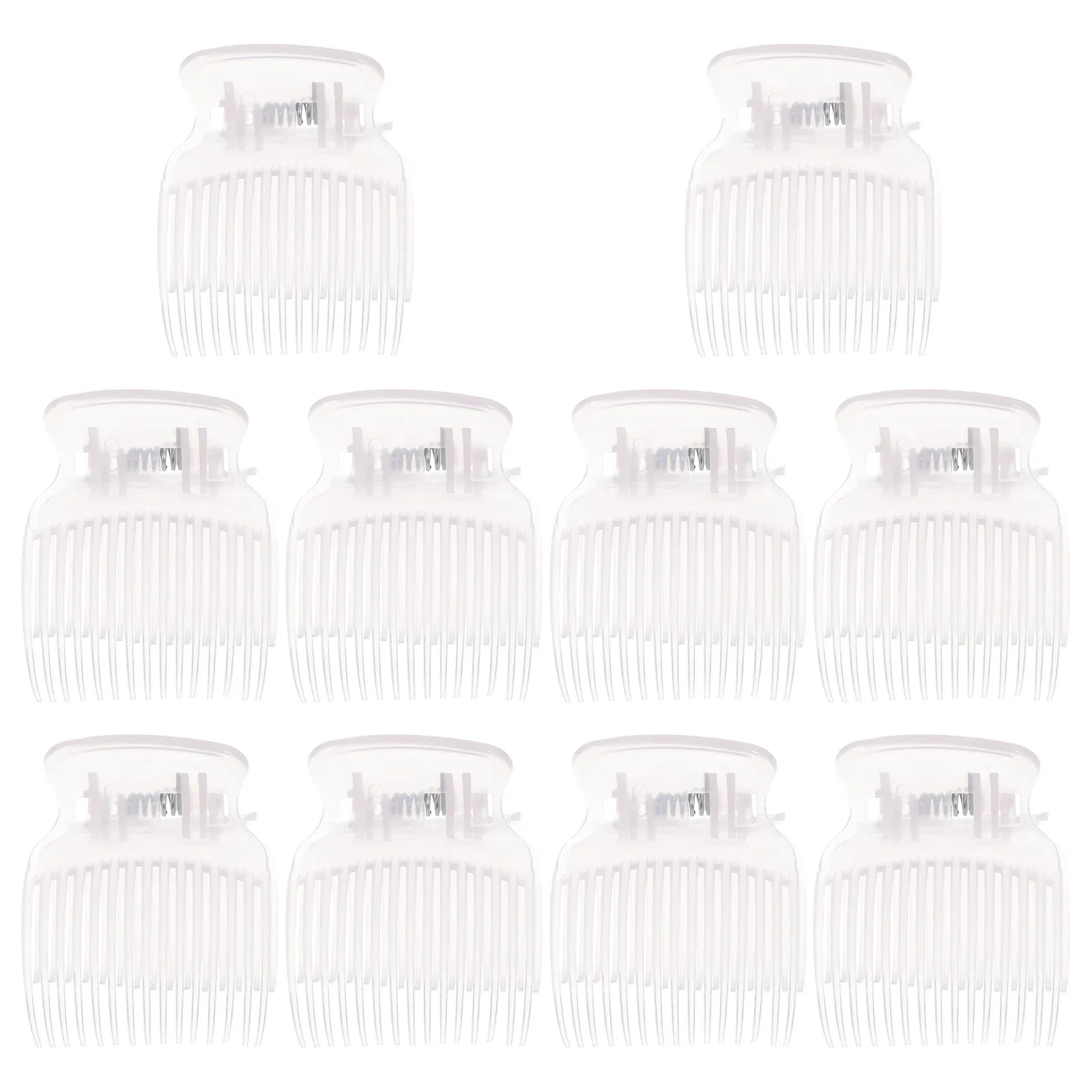 10Pcs Hot Roller Clip Quick Heating Curler Claw Clip Hair Curling Perming Securing Clamp Roller Clips Hot Curler Clamp