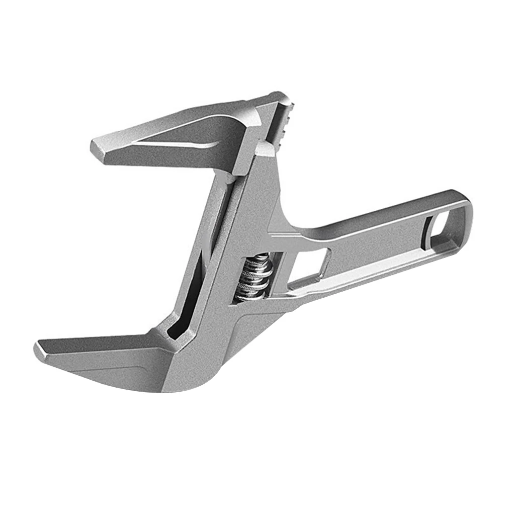 

Aluminium Alloy Large Opening Wrench Short Handle Sanitary Wrench Multi Function Adjustable Wrench Spanner