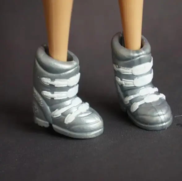 Toy accessories flat foot high heels boots shoes for your BB ST Dolls BBQB1