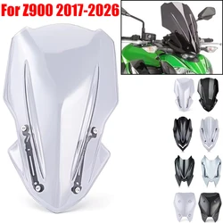 Z900 Motorcycle Windshield Windscreen Wind Deflector For Kawasaki Z 900 2017 2018 2019 2020 2021 2022 2023 2024 2025 2026