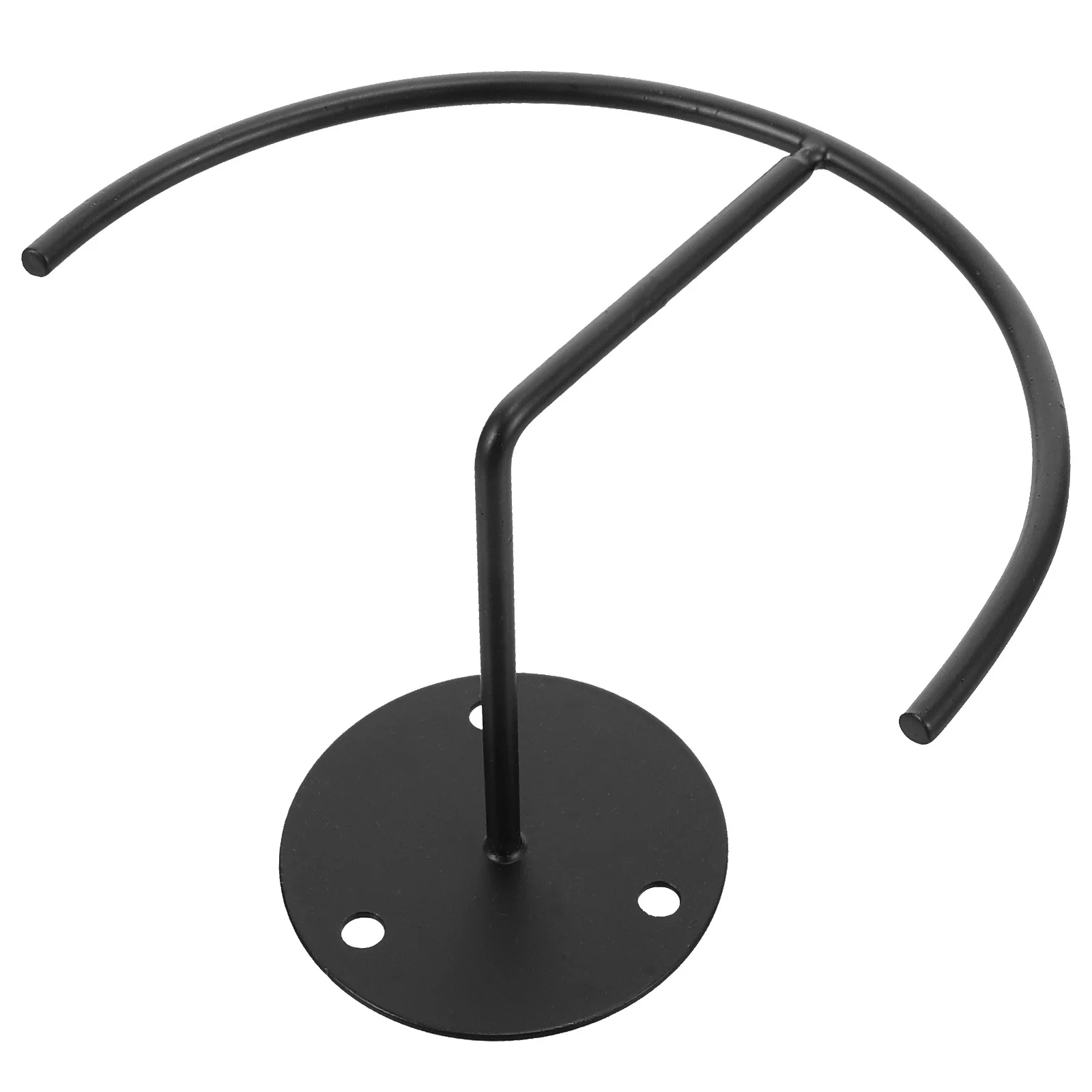 

2pcs Motorcycle Holder Wall Mount Semicircular Carbon Steel Rack Strong Load-Bearing Wear-Resistant Space-Saving