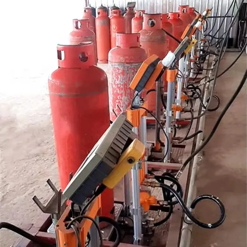 Explosion Proof Automatic Cut-off Electronic Digital LPG Cooking Gas Filling Machines ATEX