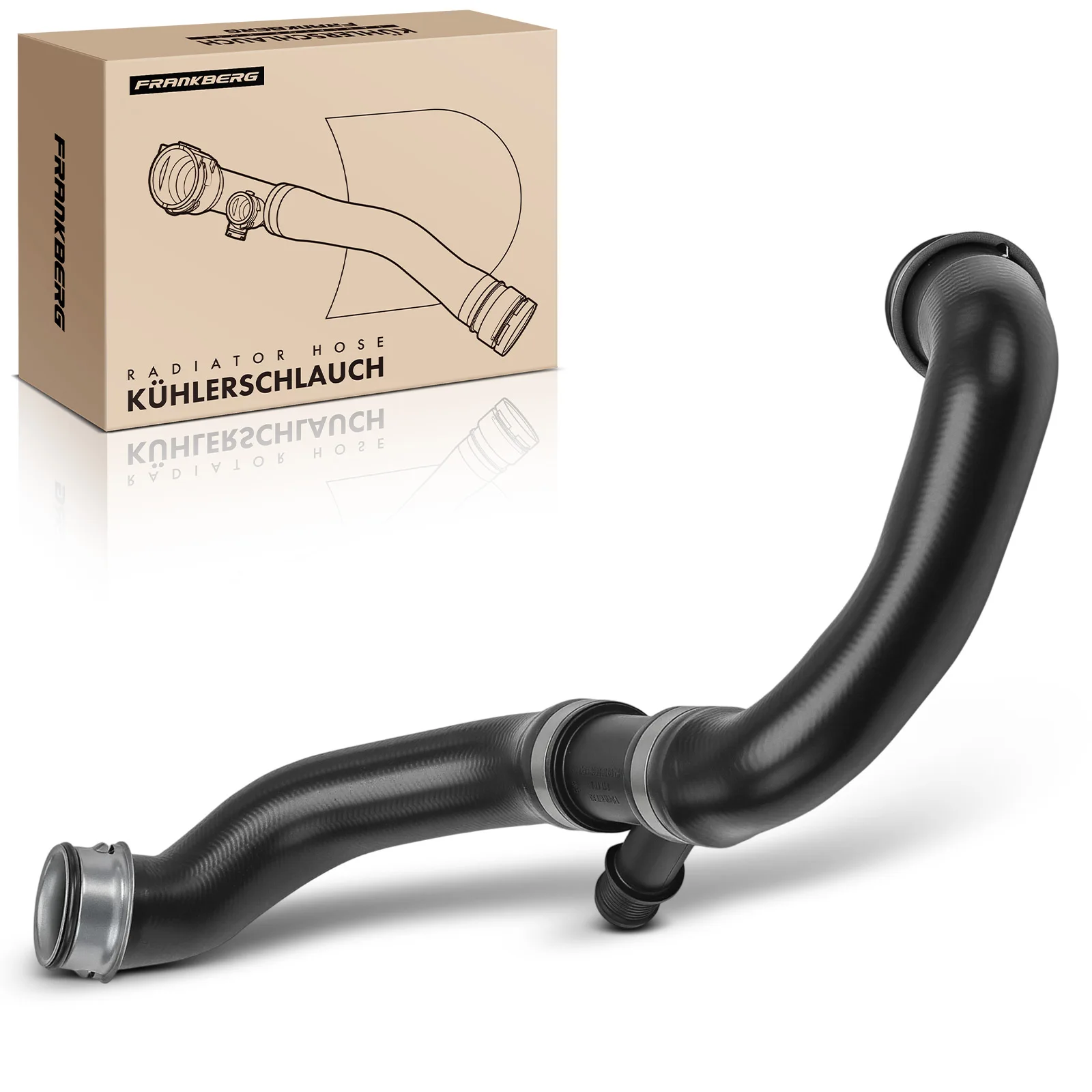 Frankberg 1x Radiatorslang Koelwaterslang voor Mercedes-Benz W204 S204 C218 X218 W212 3.5L 2045019082 2045014082 053974