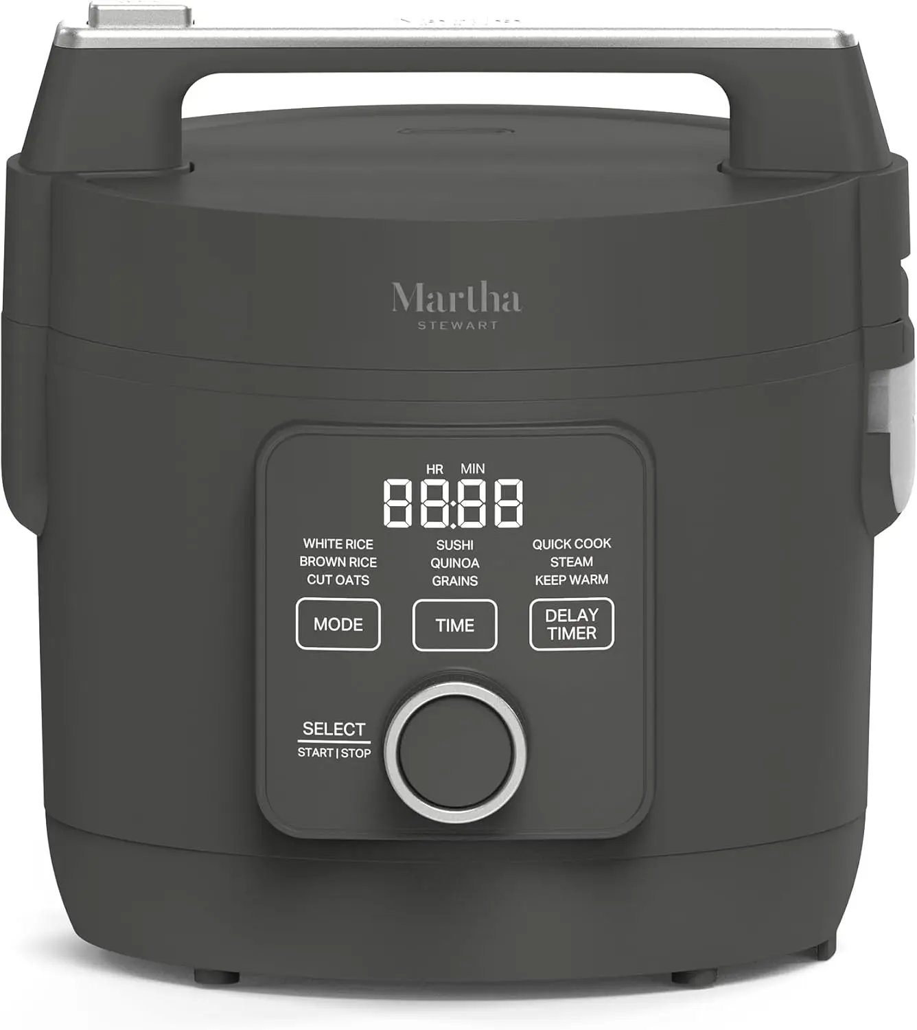 

4 Cup Rice Cooker, 8 Cup Cooked, Ceramic Non-Stick Pot, Keep Warm, Steamer Basket, for Brown Sushi Rice Quinoa
