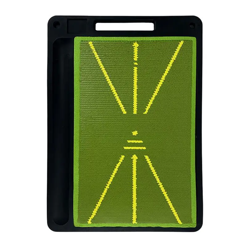 

Swing Path Golf Mat Swing Path Feedback Golf Practice Mat Heavy Duty Outdoors Equipment With No-Slip Base For Rough Fairway