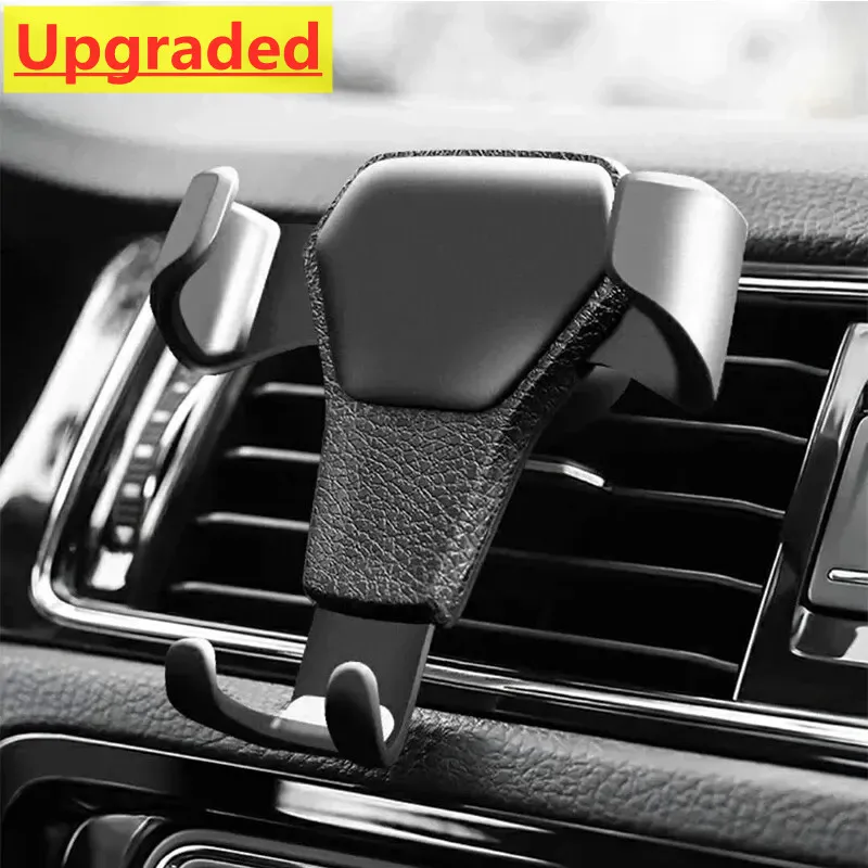

Gravity Car Phone Holder Air Vent Clip Mount Mobile Cell Stand Smartphone GPS Support in Car Bracket For iPhone Samsung Xiaomi