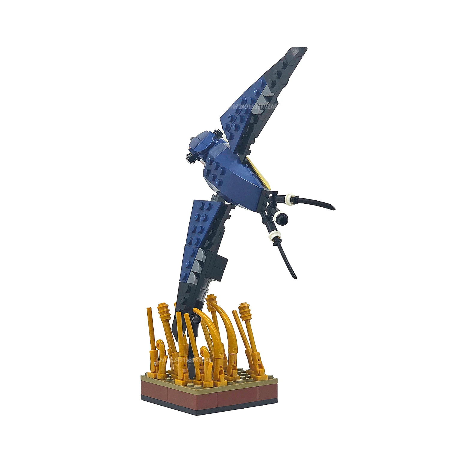 MOC Barn Swallow Wild Goose Building Blocks Animal Flying Bird Natural Style Model Idea Set Bricks Assembly Toys Xmas Gift view 4