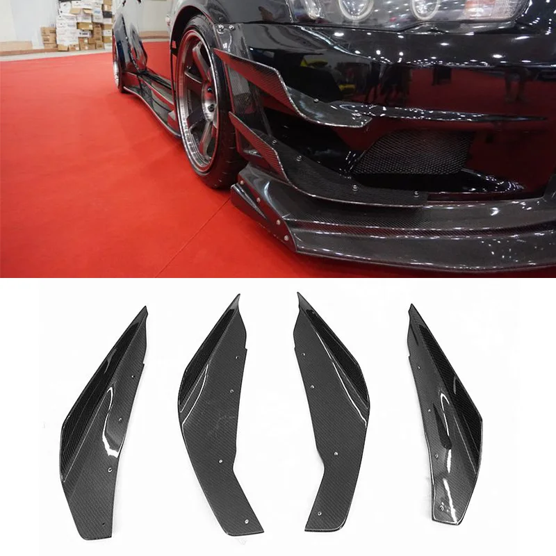 

CARBON FIBER CF VRS WIDE BODY VER. STYLE HYPER CANARD FOR 08-16 EVO 10