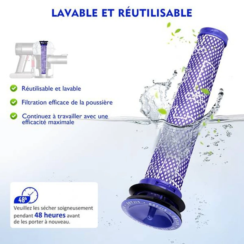 ABDJ-3PCS aspirador de pó copo peças para dyson v6 b interface aspirador acessórios peças reposição