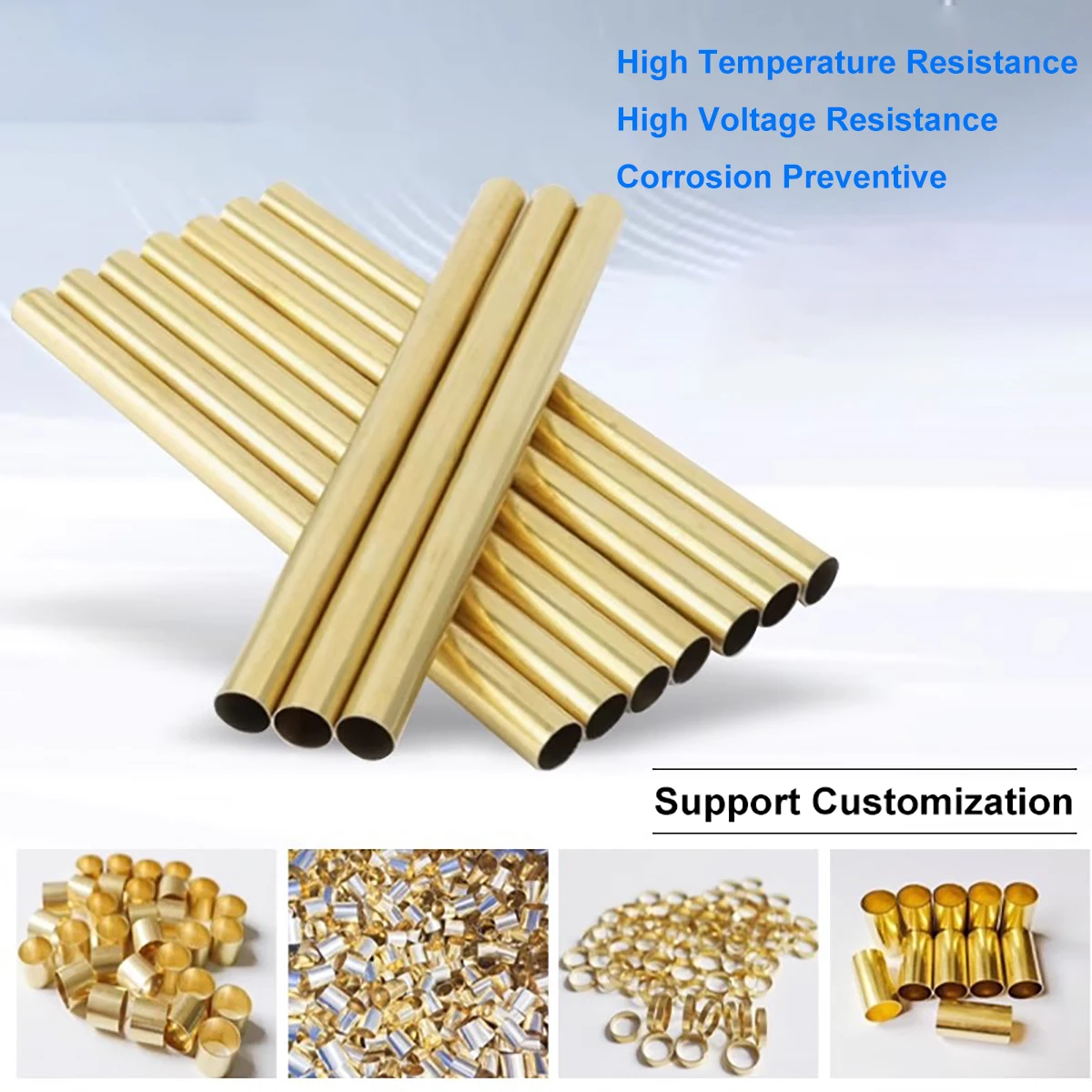 H59 Brass Tubes ID 6/7/8/9/10-27mm OD 13 14 15 16 17 18 19 20mm-30mm Length 500mm Brass Pipe Tube Modelmaking Rod Cutting Tool