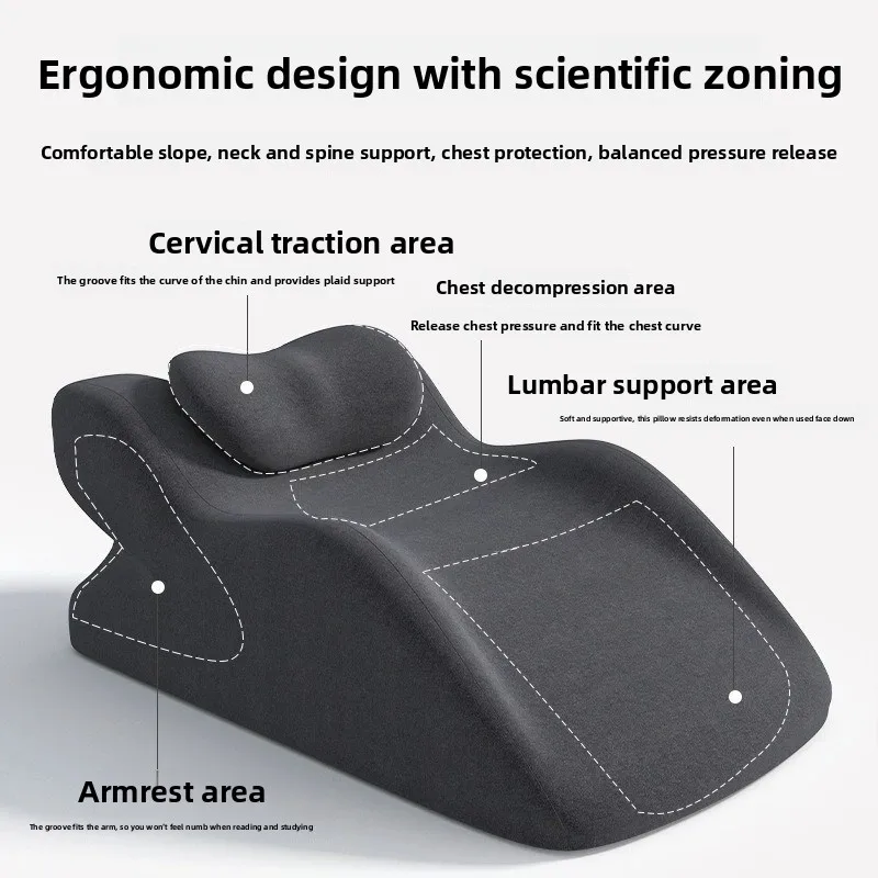 

Bed Sleeping Pillow Lying Bed Artifact Multifunctional Prone Lying Pillow Lying Sleeping Playing Mobile Phone Lyings Pillow