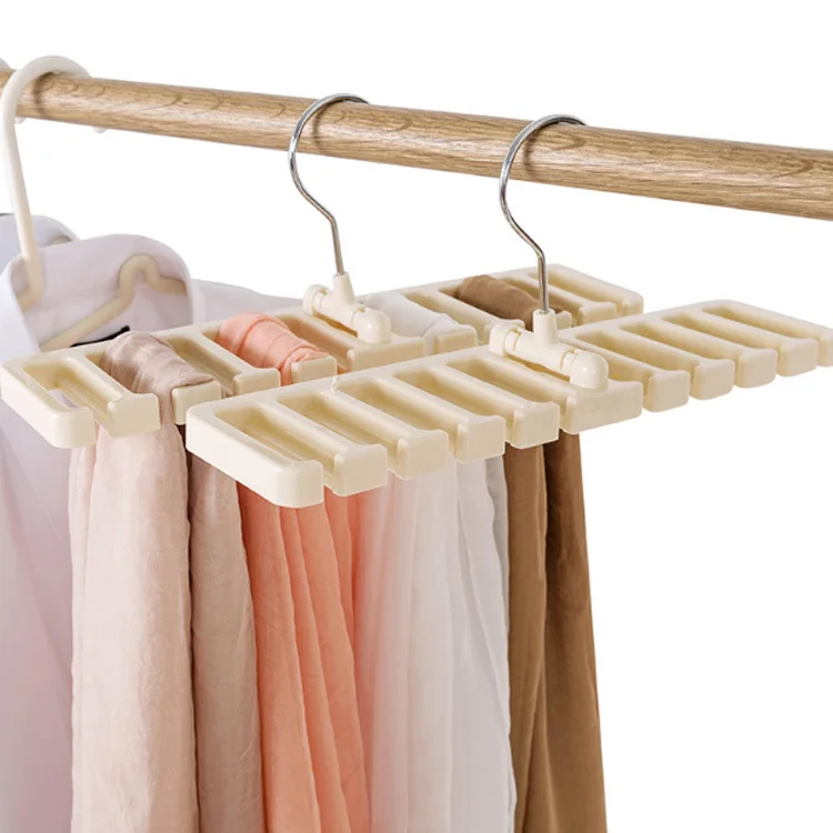 

1PC Multifunctional Belt Organizer Tie Organizer Belt Hanger Wardrobe Organizer Hanger Tie Scarf Rack Silk Scarf Rack