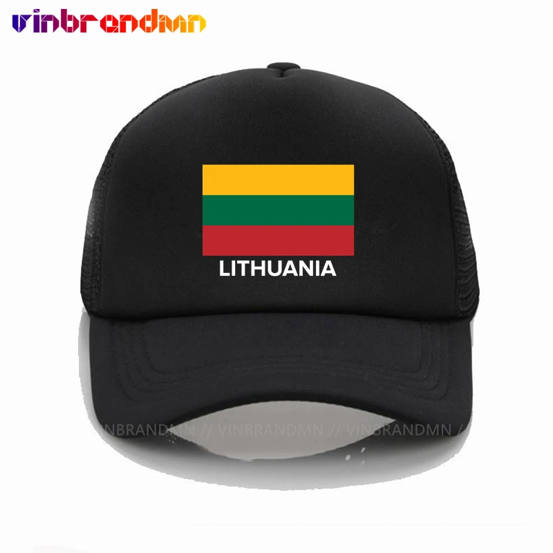 Lithuania National Emblem Retro Design Baseball Caps Summer Casual Caps Lithuania Flag Sun Visor Hats Snapback Adjustable Caps