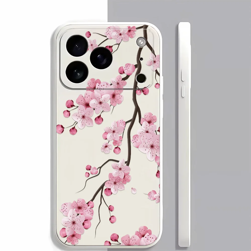 

Flower Phone Case for iPhone17Pro Max/17Pro/17/16/16Pro/15/14/13/12/11/Pro/Plus Fashion Friend Gift Aesthetic Phone Case