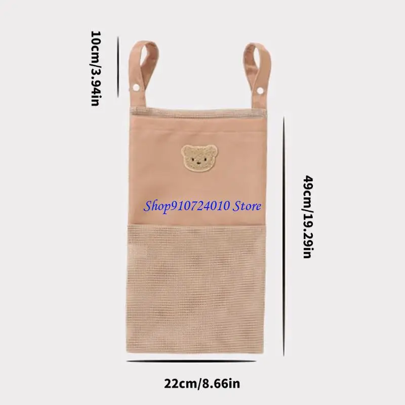 نظام تخزين سرير الأطفال الموفر للمساحة 77HD، جيوب جيدة التهوية، تصميمات معلقة متينة