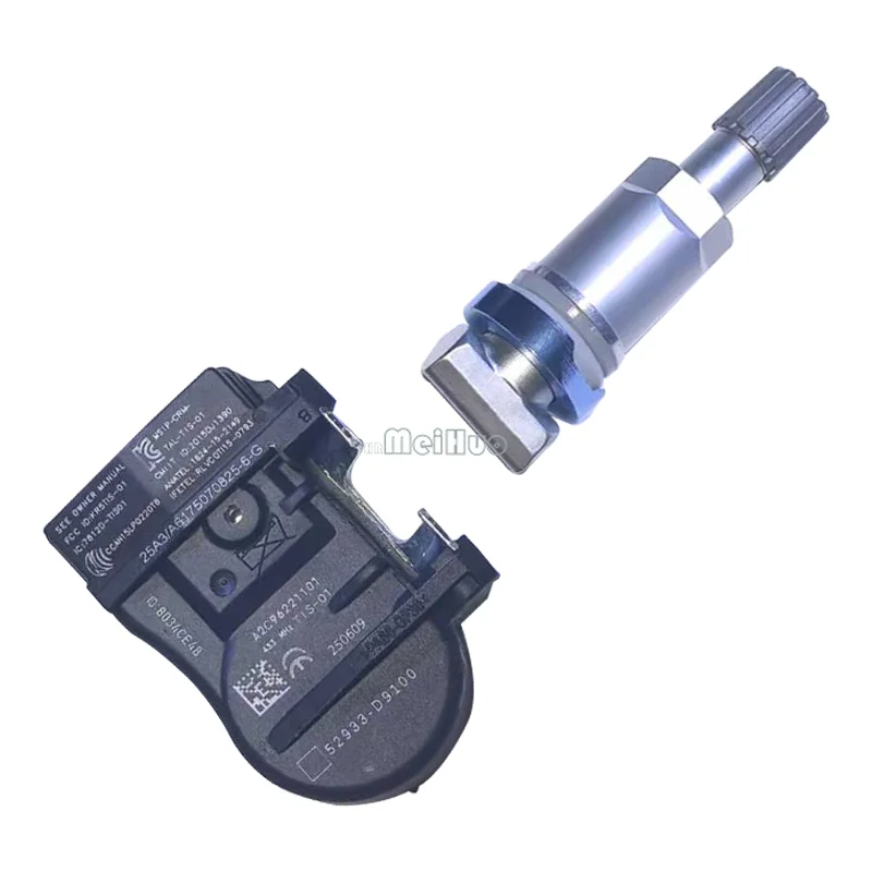 1/4 قطعة 52933-D9100 مستشعر ضغط الإطارات لشركة هيونداي إلنترا غراندور I20 i20 I30 أيونيك كاواي كونا المكان 433MHZ سيارة TPMS